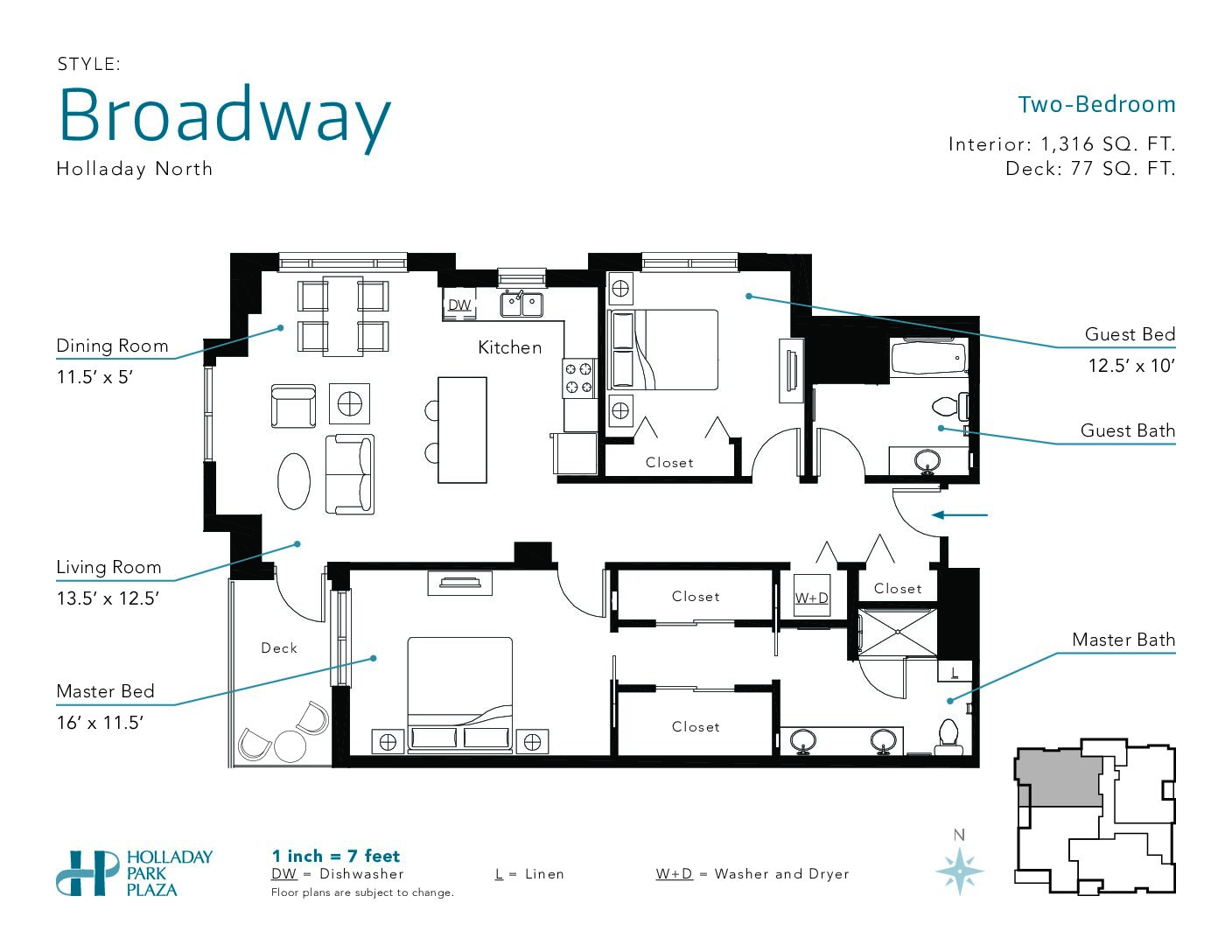 Broadway - Holladay Park Plaza