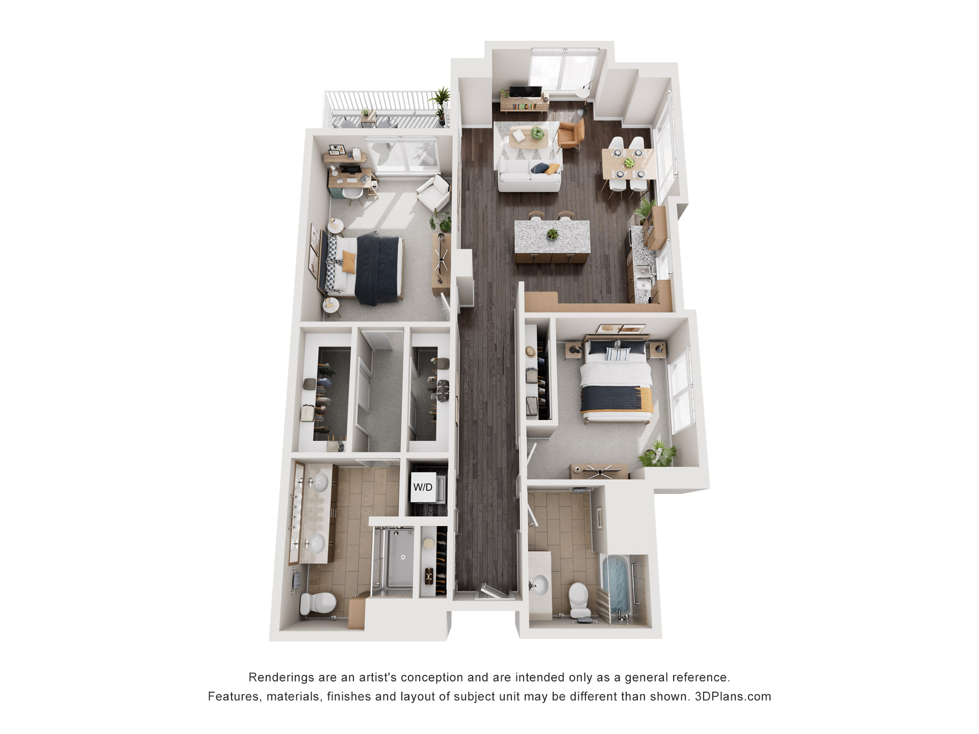 Floor Plans - Holladay Park Plaza